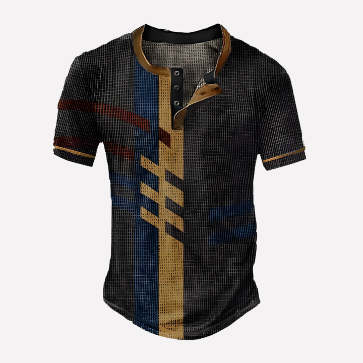 Men’s Waffle Knit Casual Tee