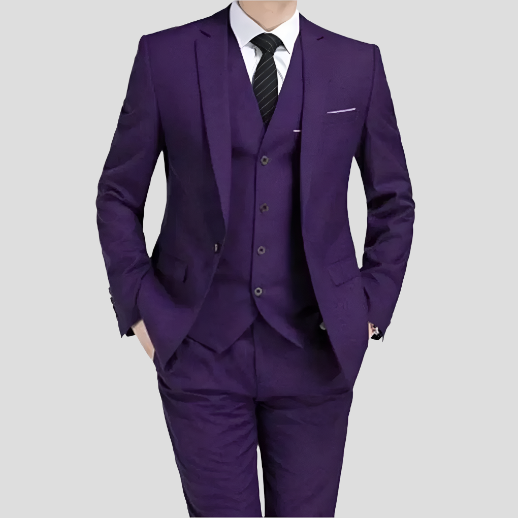 Men’s Elegant Three Piece Suit