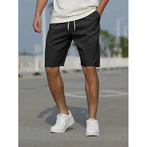 High-Rise Summer Shorts for Men