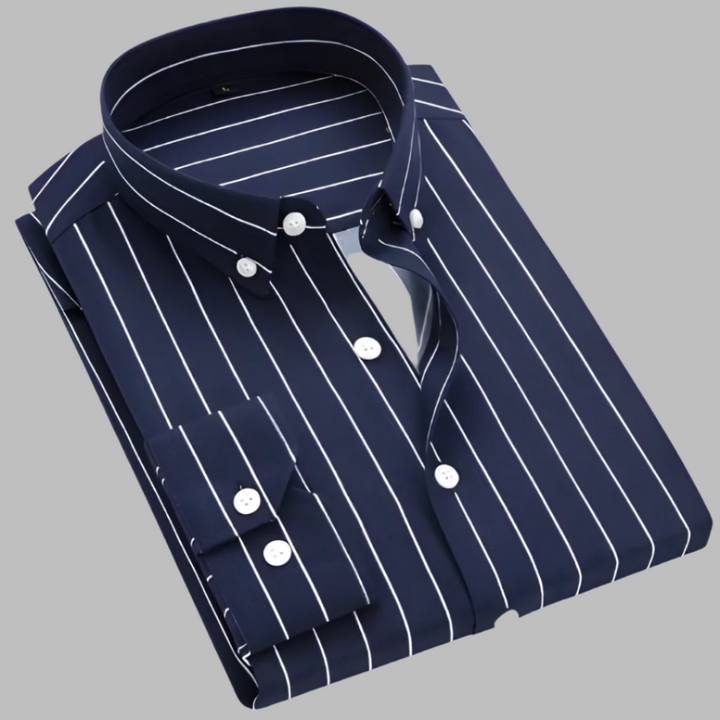 Men’s Plaid Oxford Shirt