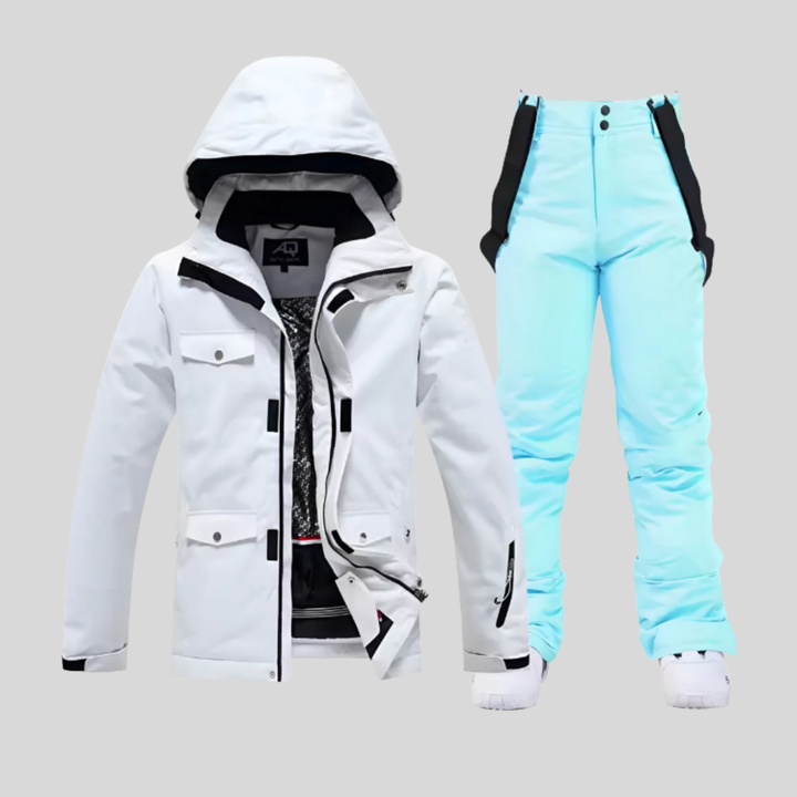 Women’s Ski Jacket & Pants Set Functional Winter Outfit