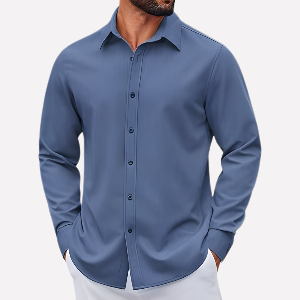 Men’s Casual Button-Down Shirt