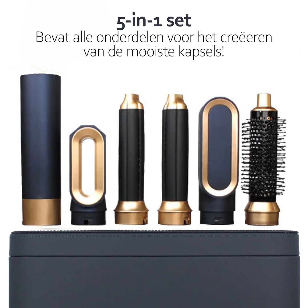 5-in-1 Multifunctional Hair Styler with Ionic Technology - AuraStyle