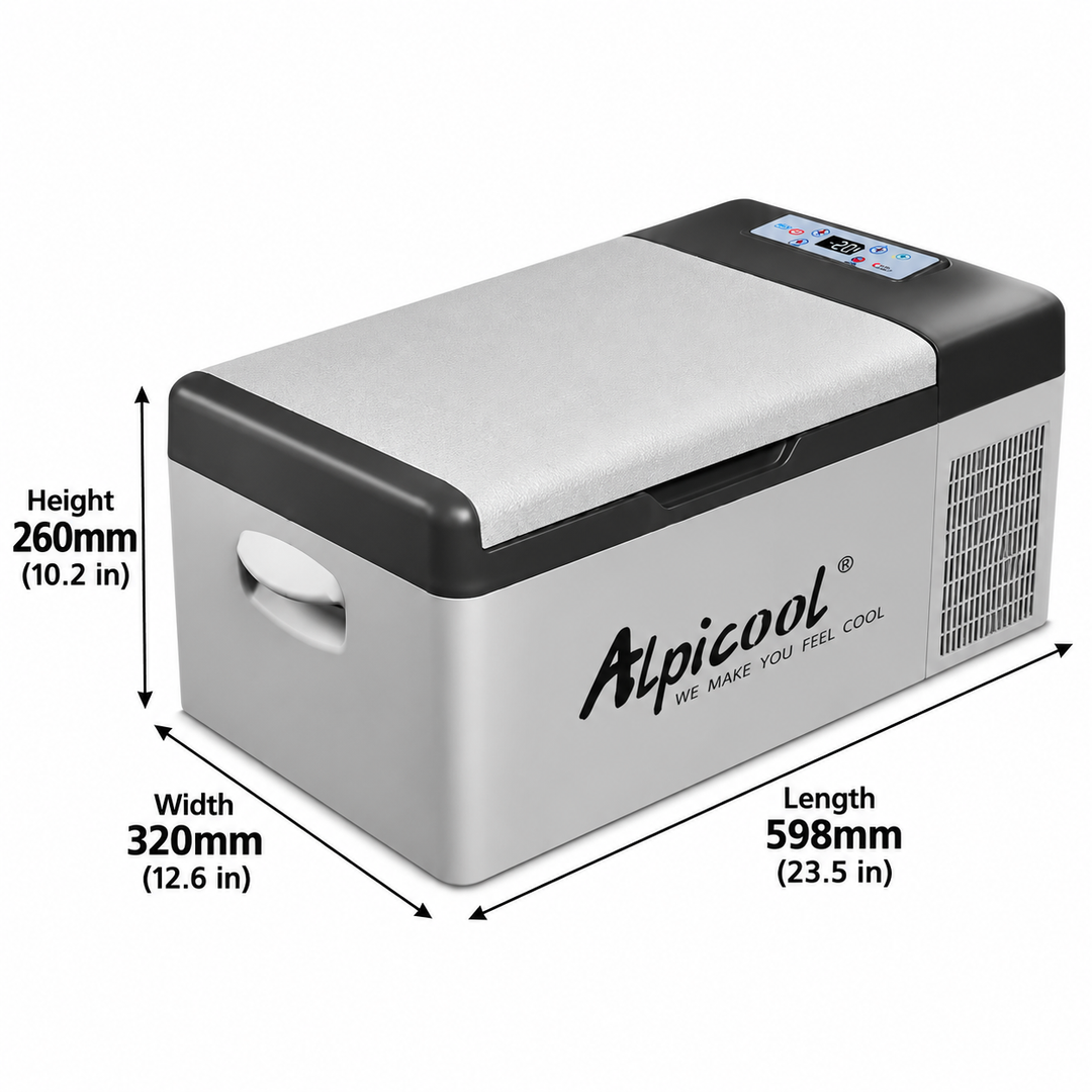 Portable Bluetooth App Control Compressor Car Fridge Freezer