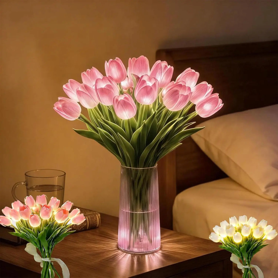Cosy LED Flower Lamp for Warm Ambient Lighting