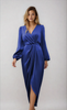 Women's Wrap Midi Dress – Fitted, Can Be Dressed Casual or Chic