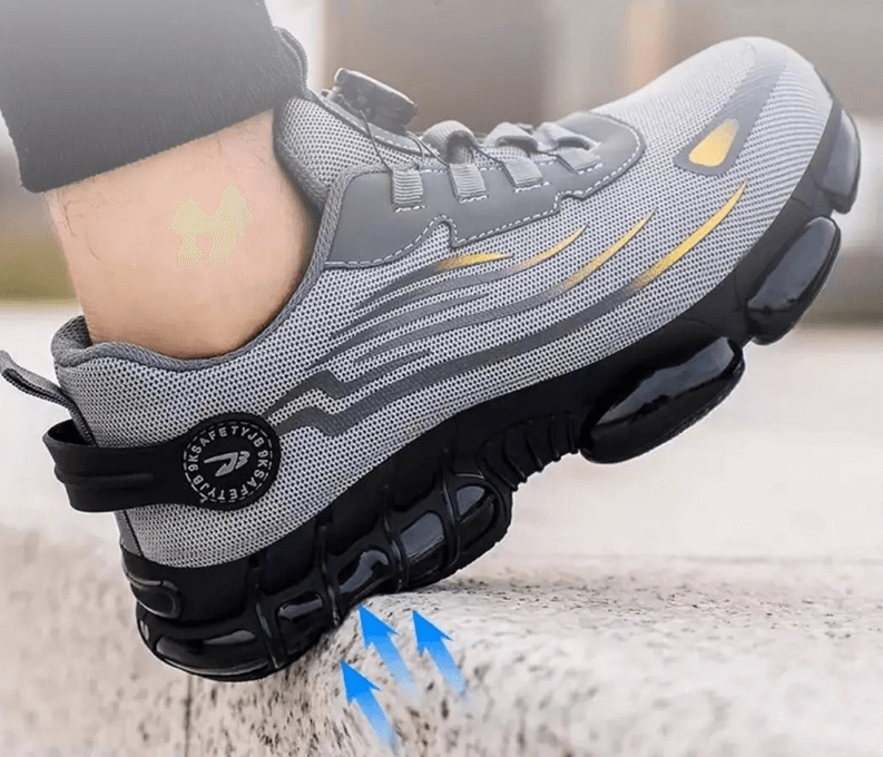 Men's Reinforced Safety Sneakers – Durable Protection