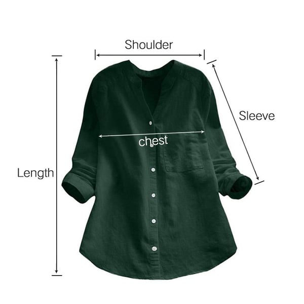 Women's Button-Down Blouse.