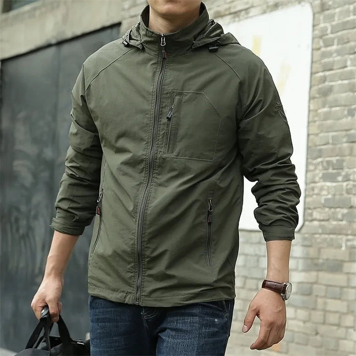 Everest Waterproof Outdoor Jacket with Detachable Hood