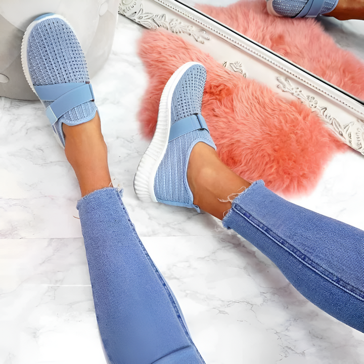 Women's T Strap Casual Flats