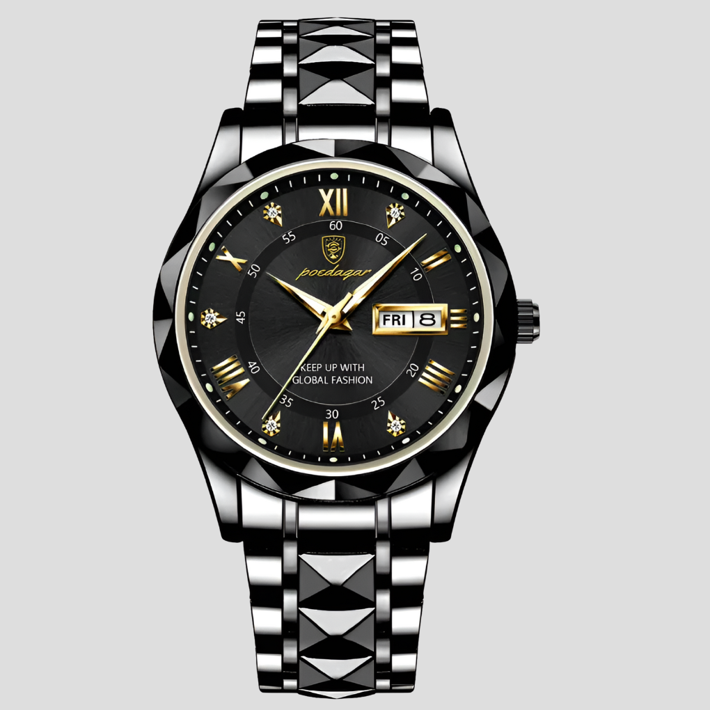 Men's Stainless Steel Watch – Everyday Business Wear