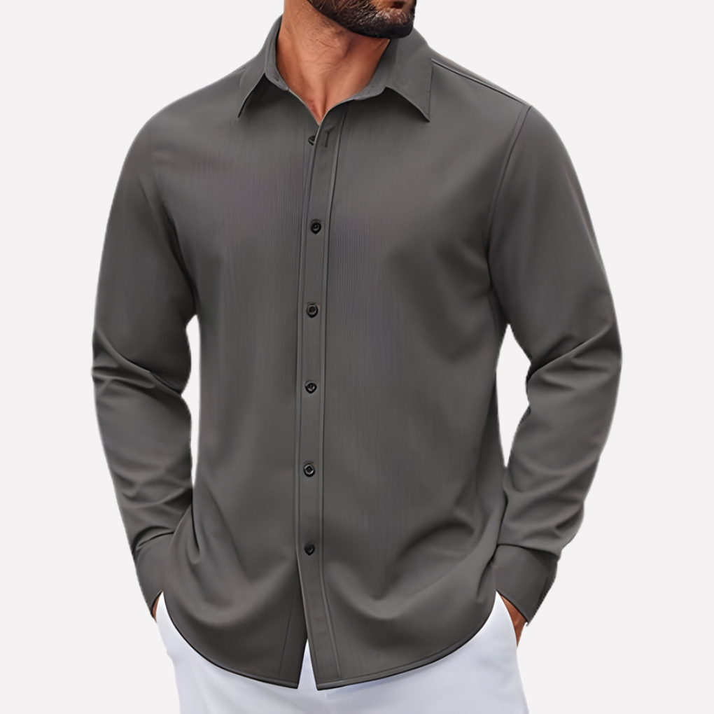 Men’s Casual Button-Down Shirt