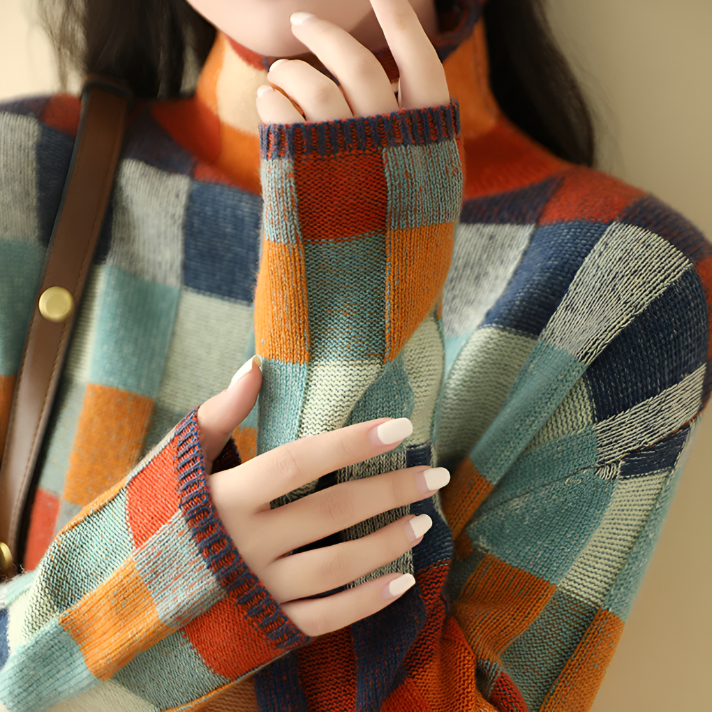 Luxurious High Neck Sweater