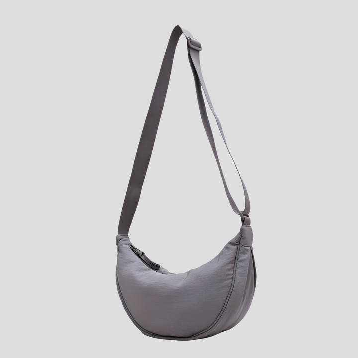 Spacious Nylon Shoulder Bag for Women