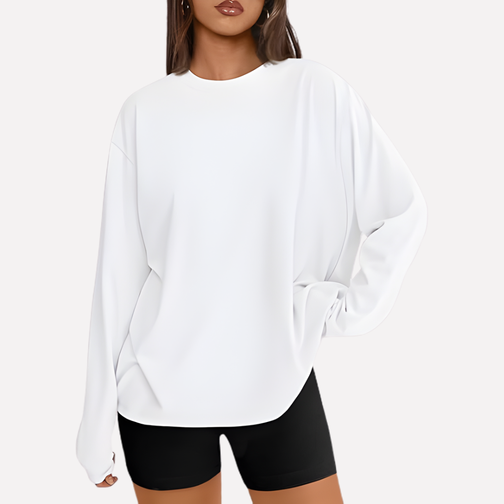 Women’s Oversized Long Sleeve Shirt