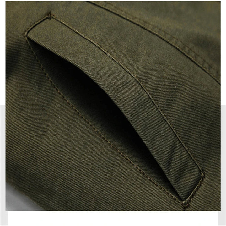 Men's Mid-Season Military Jacket – Rugged & Functional