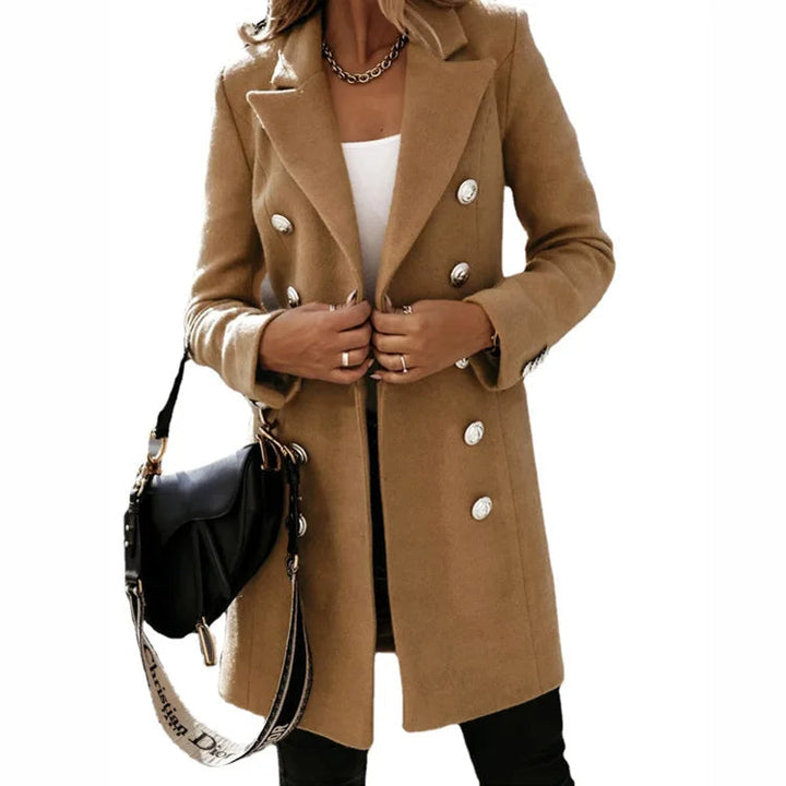 Women's Wool-Blend Coat
