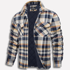 Cotton Checked Flannel Lumberjack Shirt