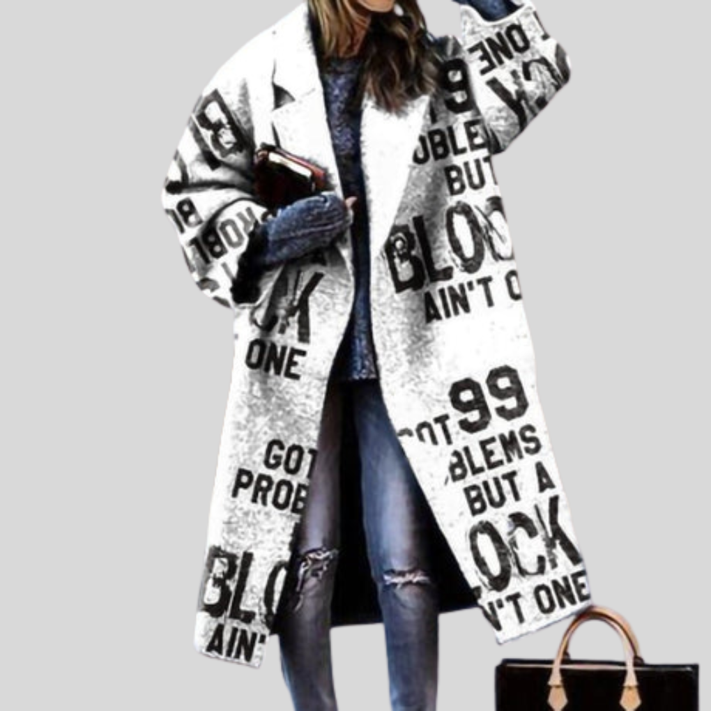 Women’s Long Winter Coat - Warm Layering Piece