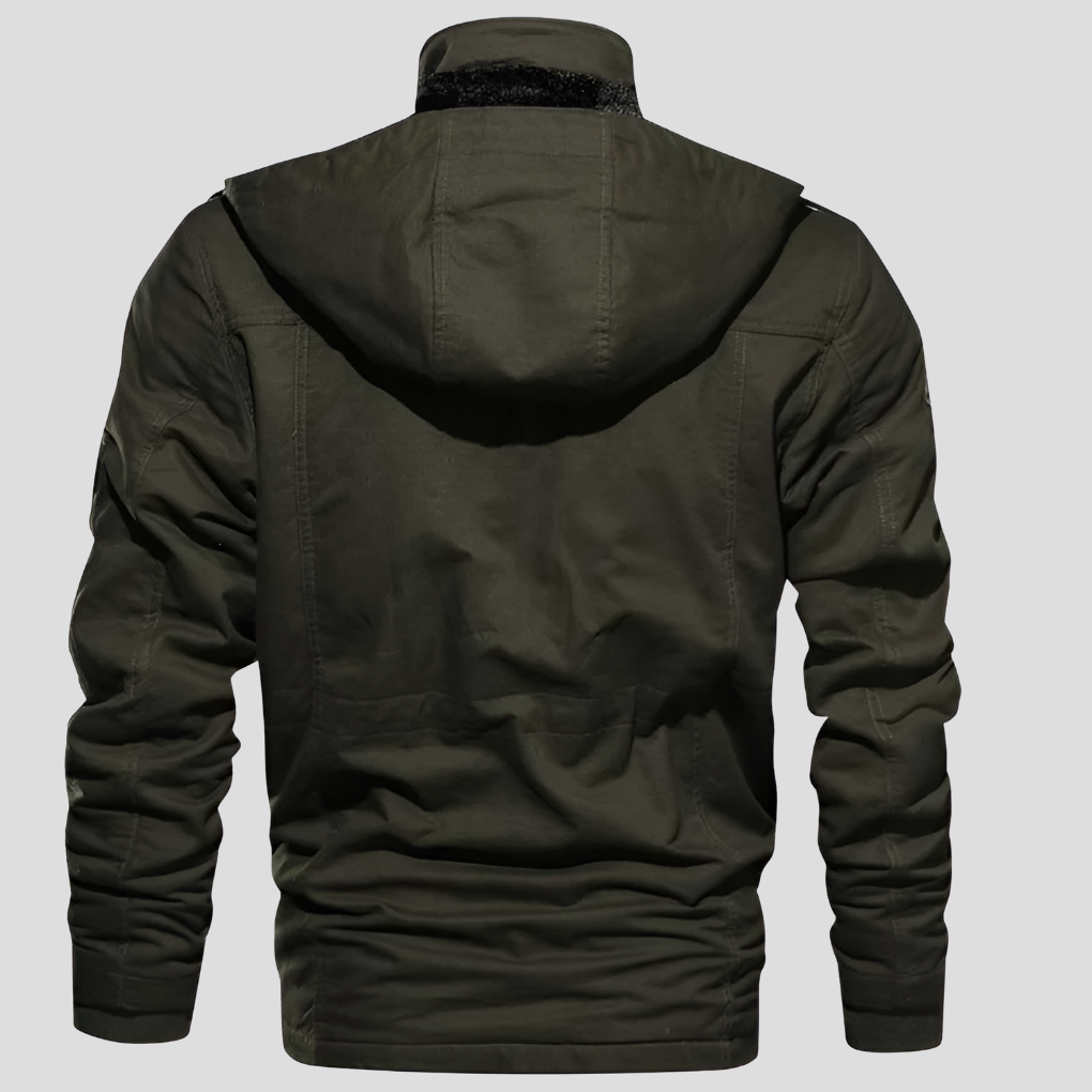 Robust Men's Jacket - Wind Resistant and Warm