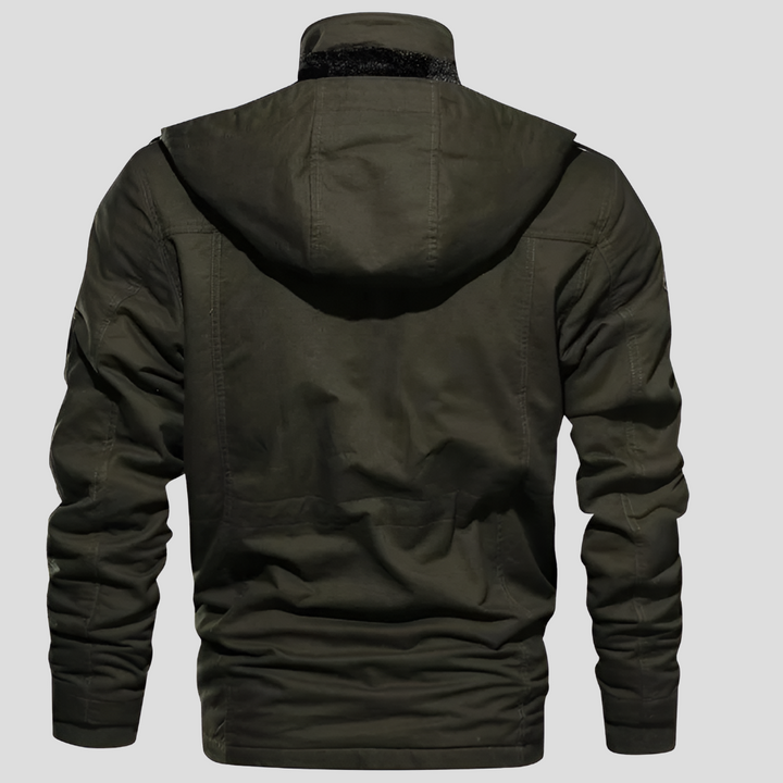 Robust Men's Jacket - Wind Resistant and Warm