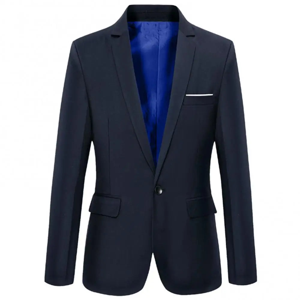 Slim Fit Business Blazer for Men