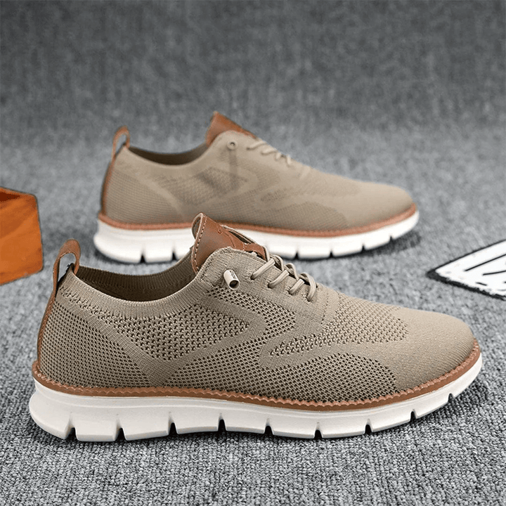 Breathable & Ultra-Comfortable Men's Sneakers in a Minimalist Design – Elias