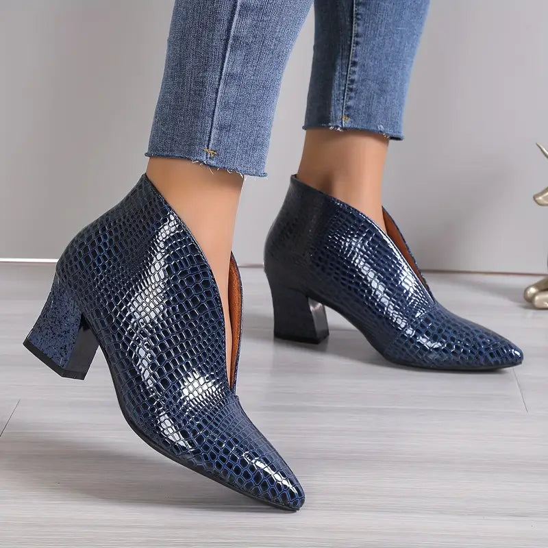 Women's Pointed-Toe Stiletto Ankle Boots