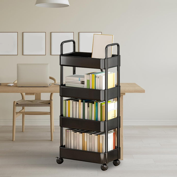 Rolling Utility Cart with Wheels and Handle – Veyora