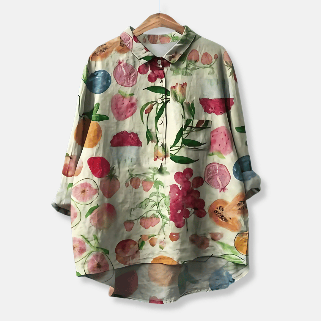 Women’s Loose Fit Long Blouse