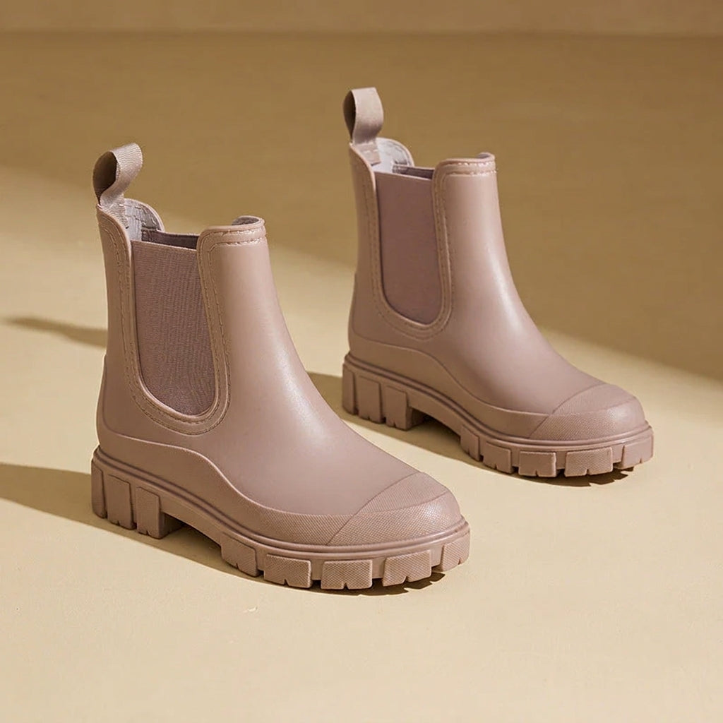 Women's Waterproof Wellies with Non-Slip Sole