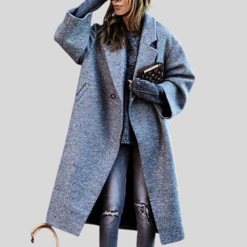 Women’s Long Winter Coat - Warm Layering Piece
