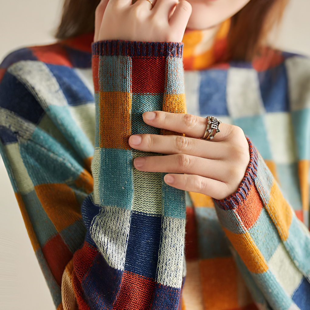 Luxurious High Neck Sweater