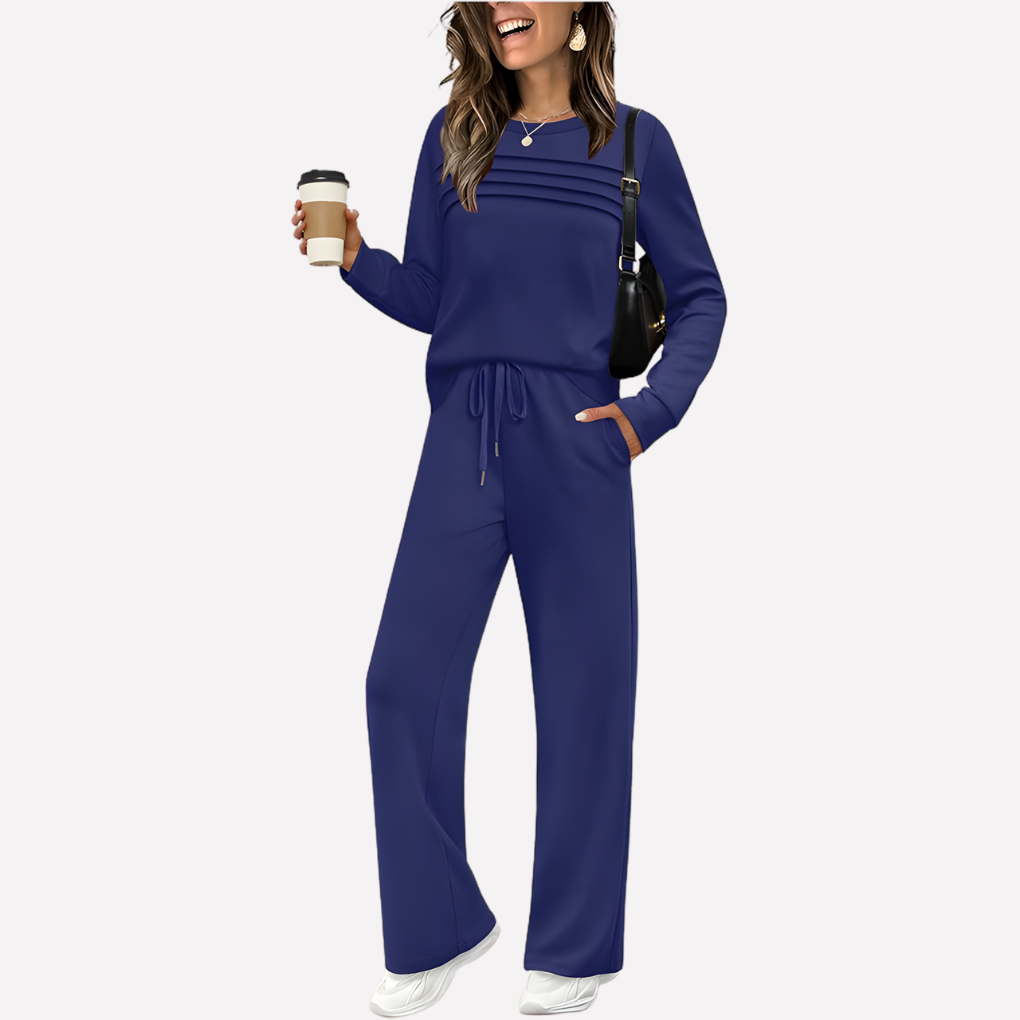 Women’s Casual Two-Piece Loungewear Ensemble
