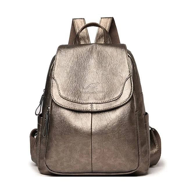 Durable Leather Backpack for Women with Timeless Style