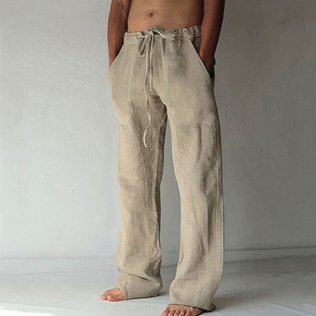 Men's Wide-Leg Lounge Pants