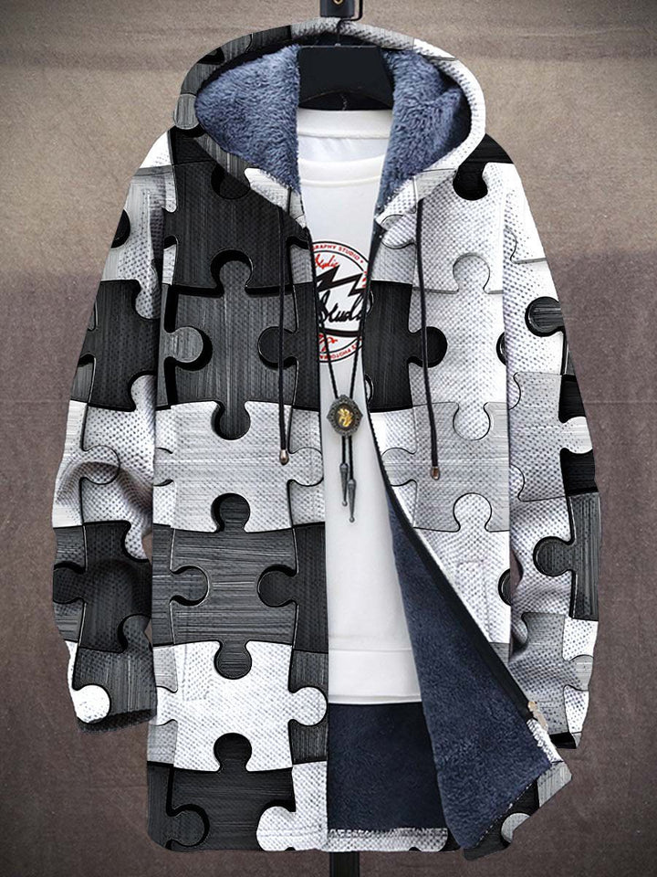 Men's Retro Colorblock Vest