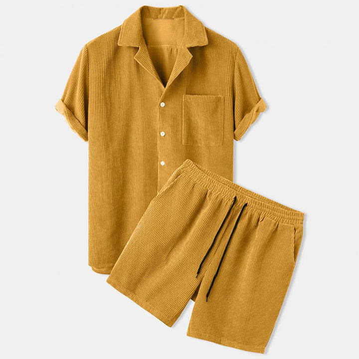Men's Matching Shorts Outfit