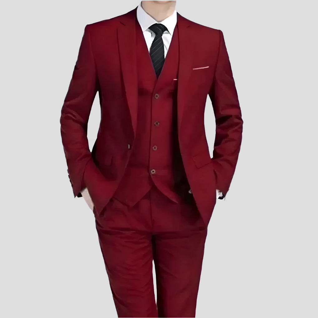 Men’s Elegant Three Piece Suit