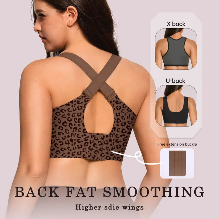 Comfortable Wire-Free Full-Coverage Jelly Bra with Smoothing Fit