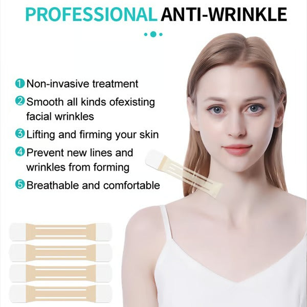 Instant Neck Lift Tape – Invisible, Painless Contouring