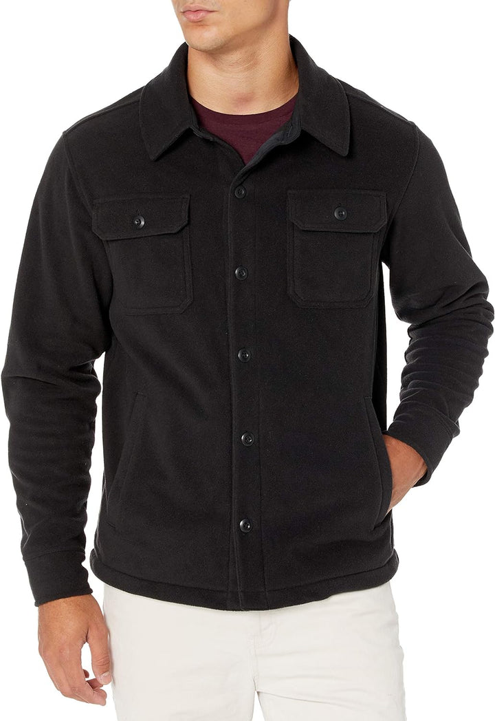 Men's Fleece Overshirt for Spring 2026 – Max