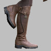 Women's Orthopaedic Leather Boots with Extra Foot Support