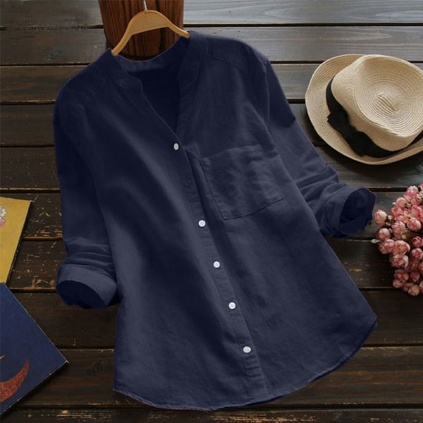 Women's Button-Down Blouse.