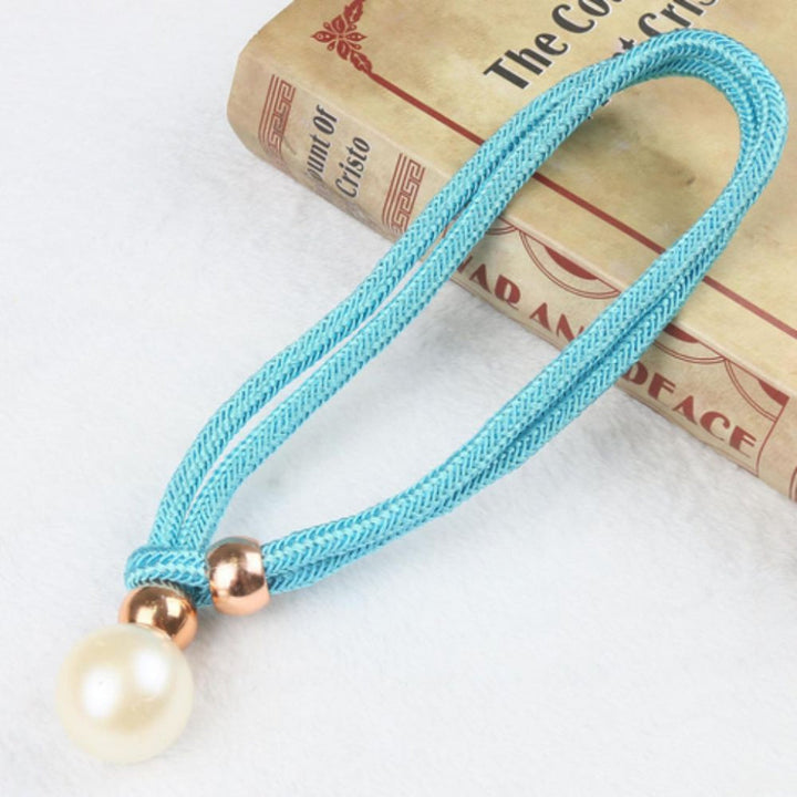Lustrous Elegant 2-Piece Set Pearl Curtain Tie Back