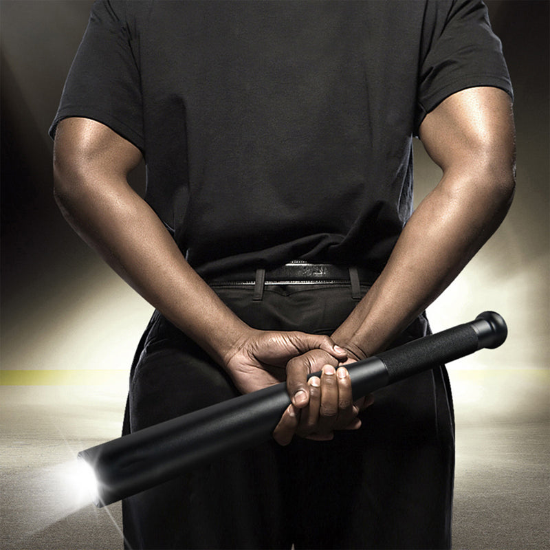 Baseball Bat-Shaped LED Flashlight | Aluminum Alloy, 3 Lighting Modes | For Emergency Use and Utility