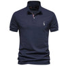 Men's Embroidered Classic Polo – Refined Detailing