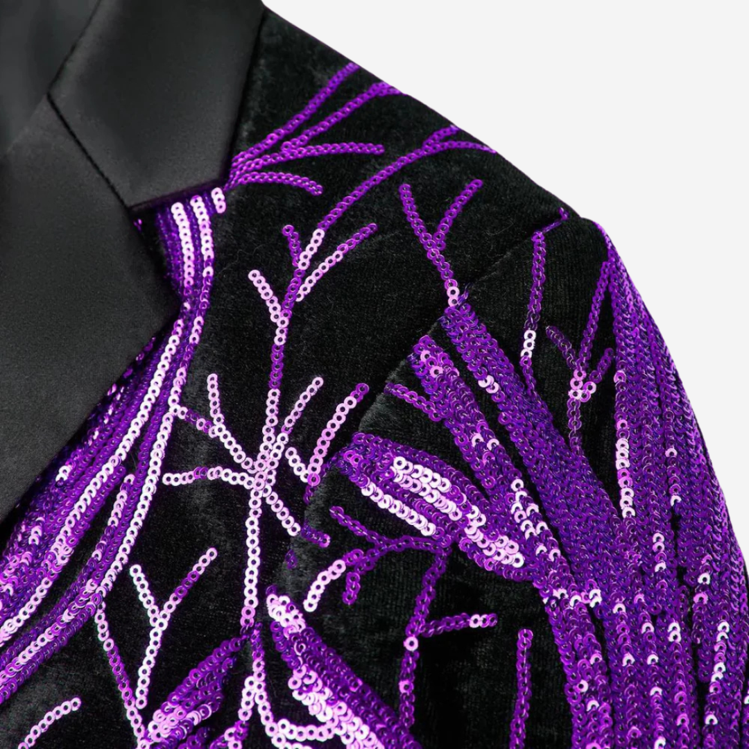 Men's Sequin Party Blazer