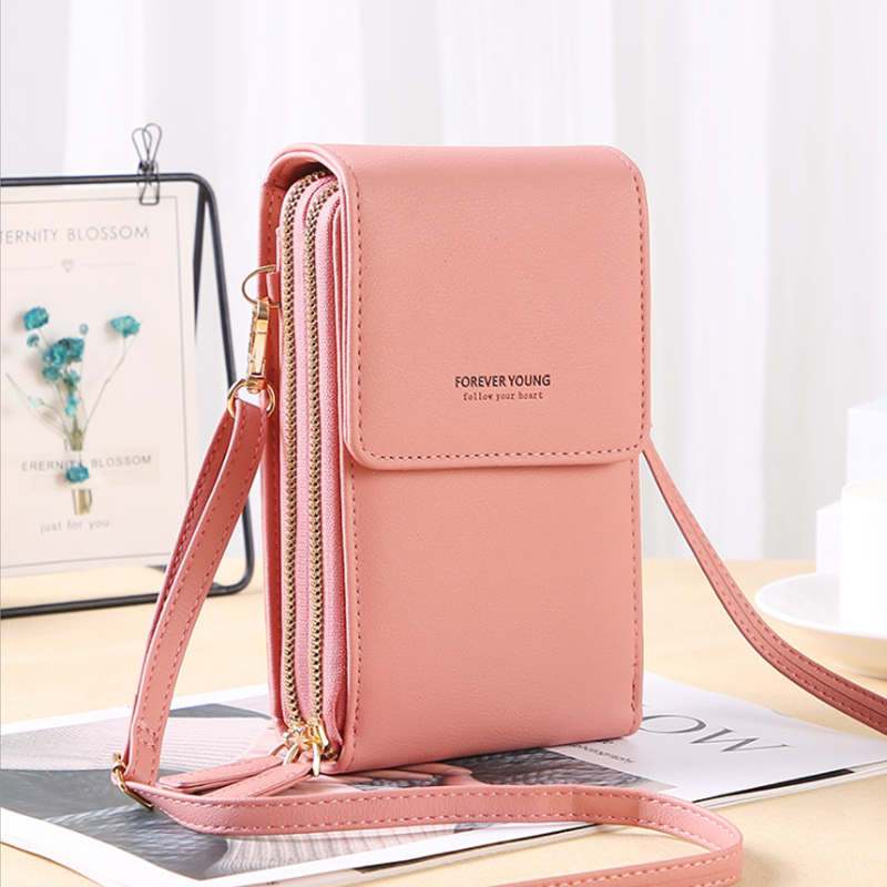 Touchscreen Phone Bag with Wallet Function – Compact Crossbody for Everyday Use