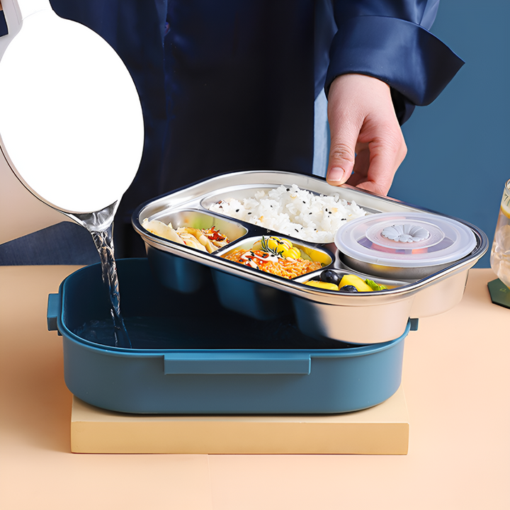 Thermal Lunch Box Made of Stainless Steel